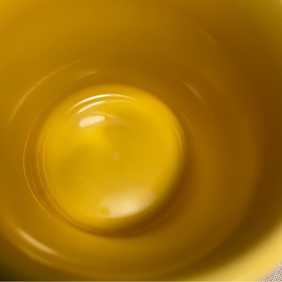 Vintage HLC Fiesta USA yellow MUG SET wide D handle 2 MUGS fiesta ware - Picture 13 of 16